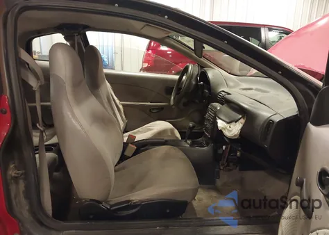 1999 Saturn Sc1 из США, поврежденный, VIN 1G8ZP1281XZ317667